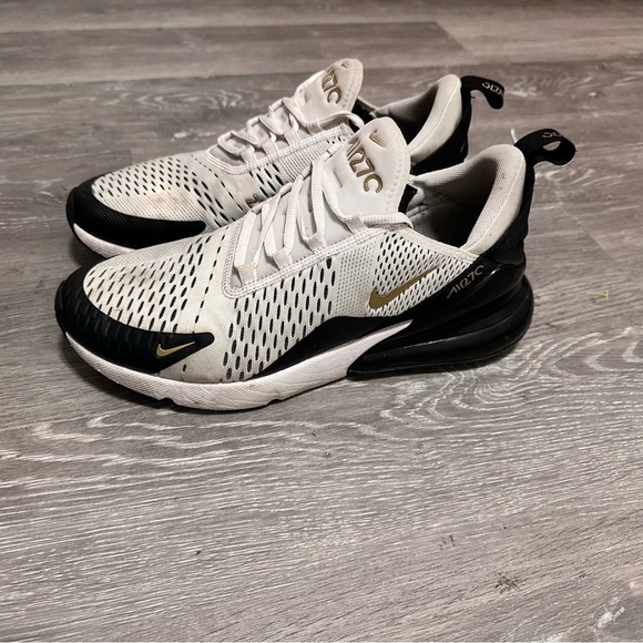 Men’s Nike Air Max 270 'White Gold' Sneakers 2018 - Picture 2 of 6